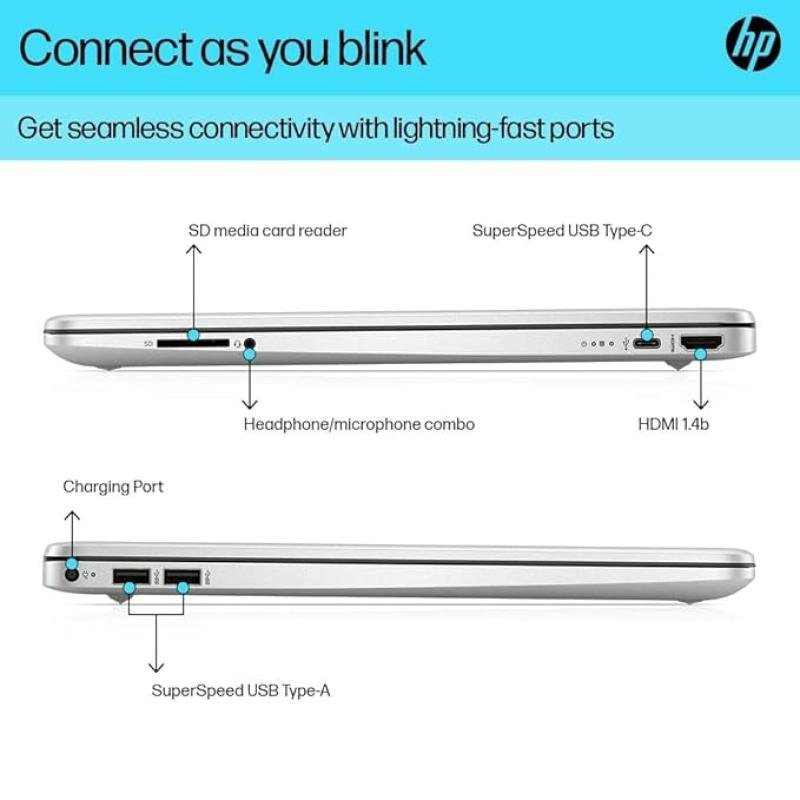 HP 250R 39.62 cm (15.6)  G9 Business Laptop PC, Silver
